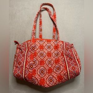 EUC Paprika Vera Bradley Overnight Duffle bag